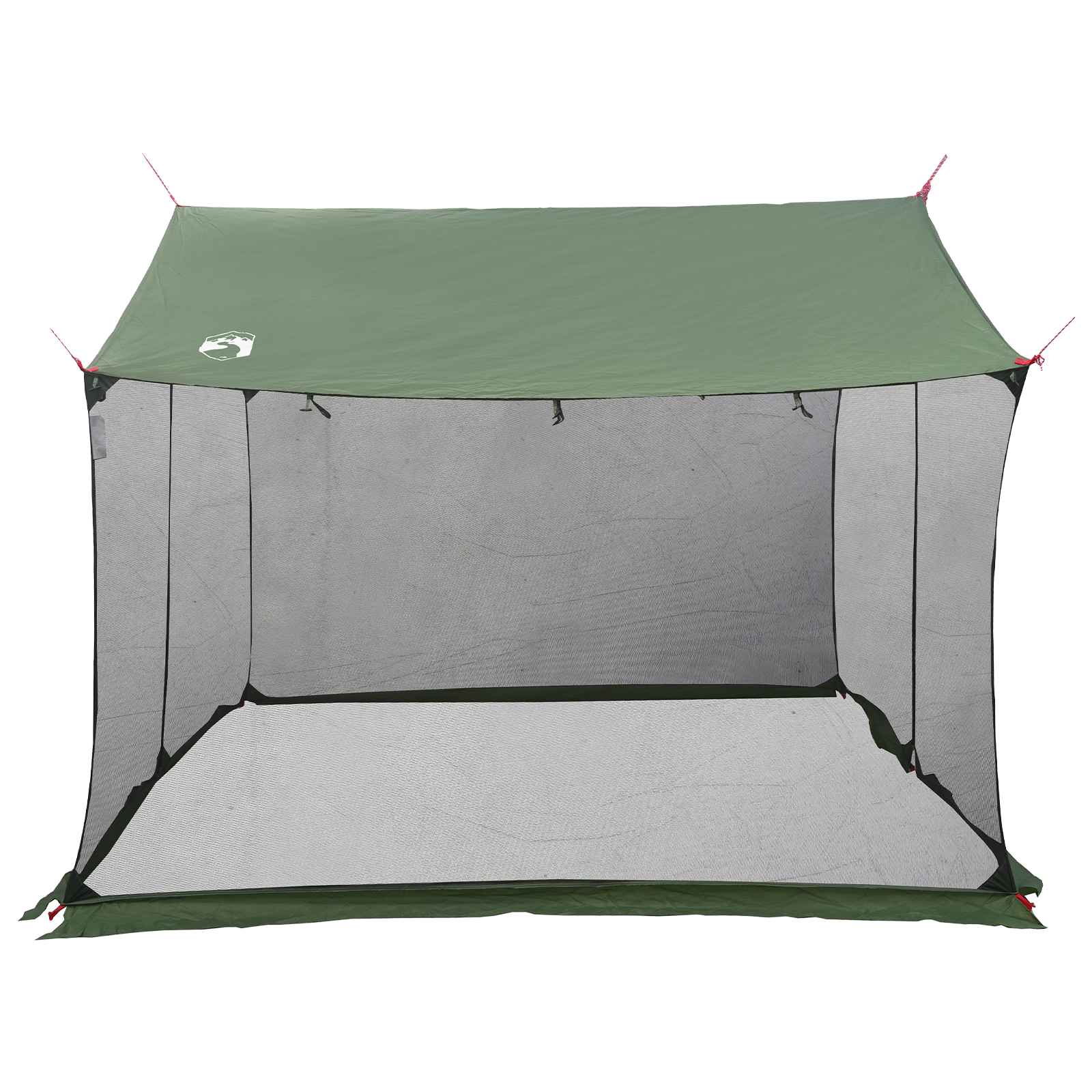 vidaXL Campingzeil met gaaswanden Groen 340 x 260 x 220 cm