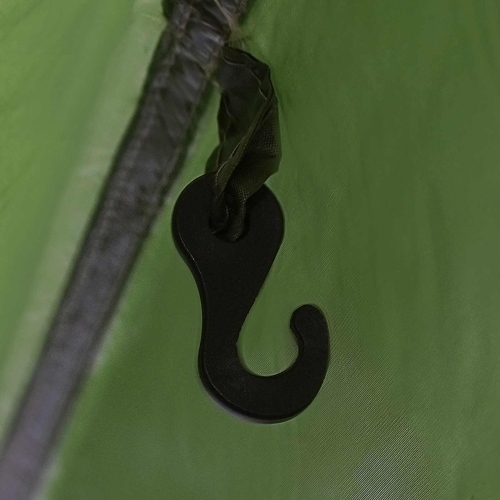 vidaXL Campingzeil met gaaswanden Groen 340 x 260 x 220 cm