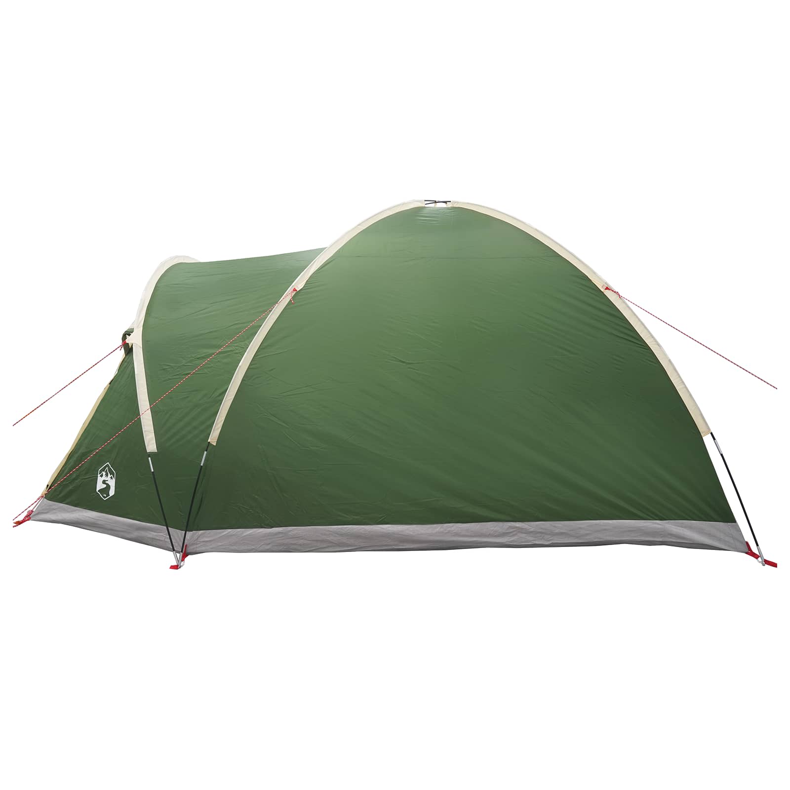 vidaXL Huisje Tent met dak Blauw 4-persoons Polyester en staal
