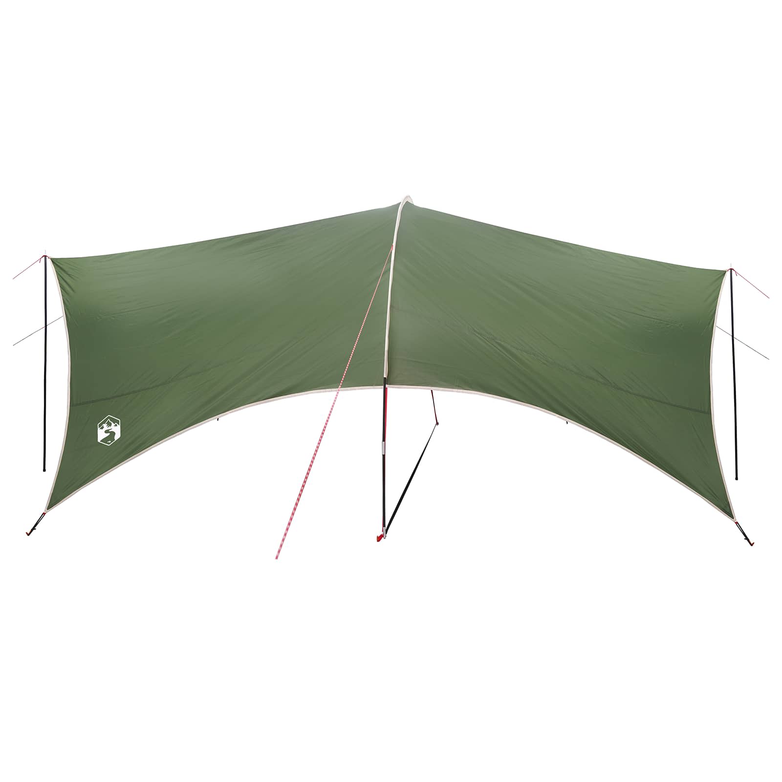 vidaXL Camping Tarp Waterbestendig Groen 550 x 400 x 230 cm