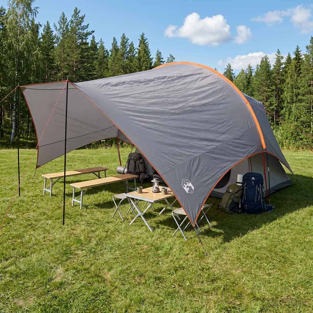 vidaXL Camping Tarp Waterbestendig Groen 550 x 400 x 230 cm