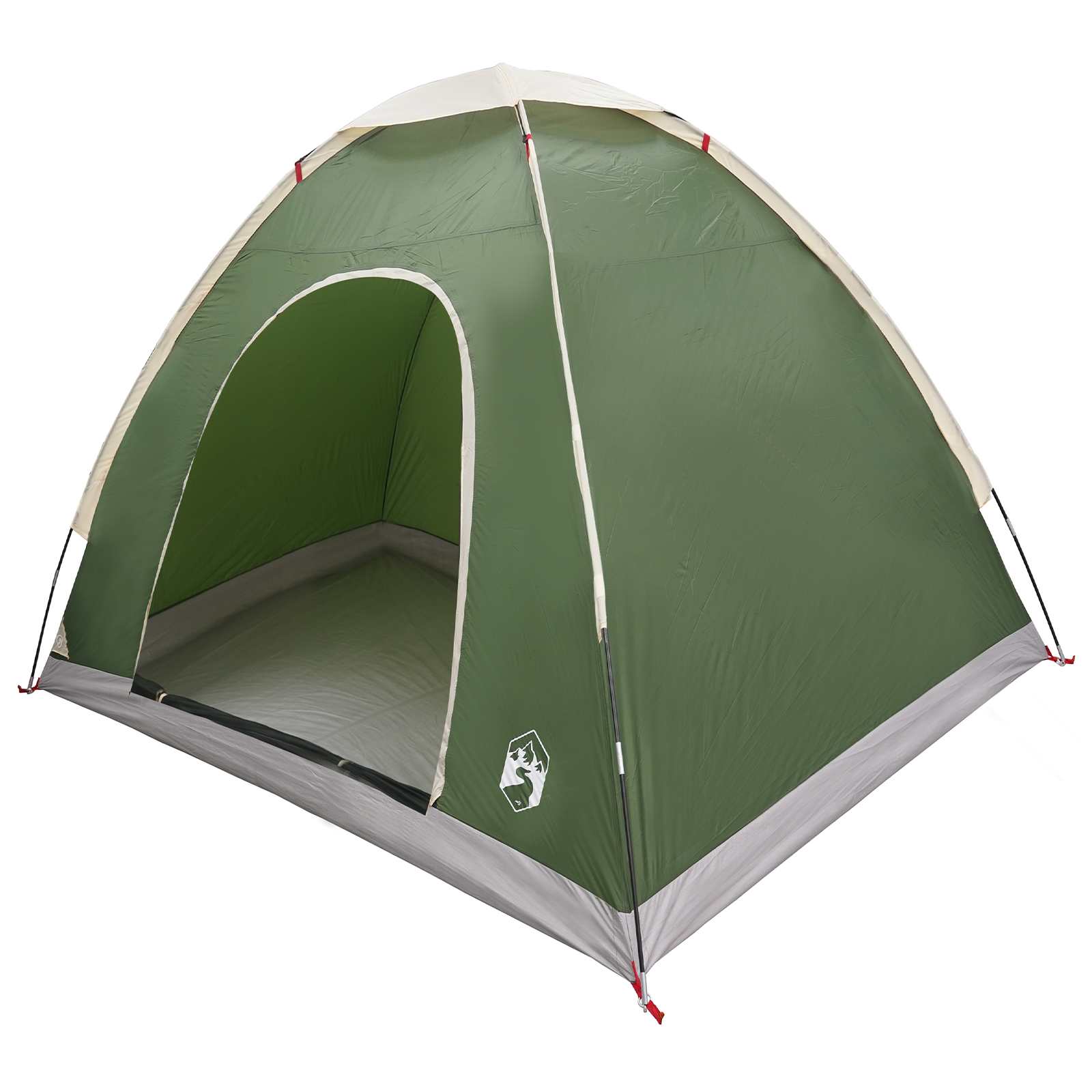 vidaXL Kamperen tent met dak met luchtopening Groen 190 x 140 x 105 cm