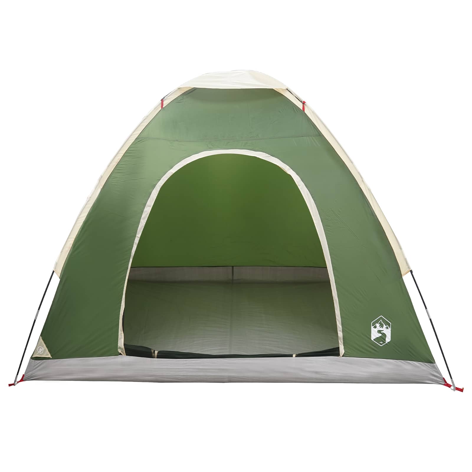 vidaXL Kamperen tent met dak met luchtopening Groen 190 x 140 x 105 cm