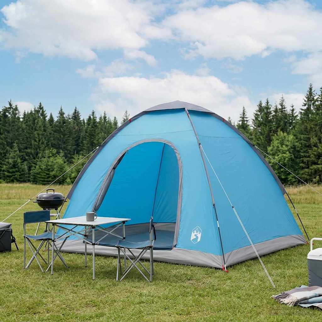 vidaXL Kamperen tent met dak met luchtopening Groen 190 x 140 x 105 cm