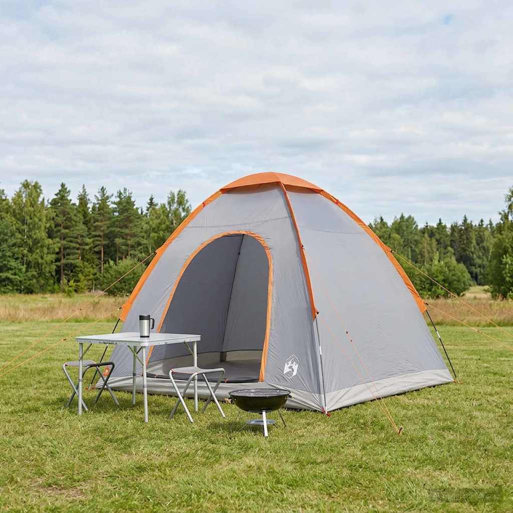 vidaXL Kamperen tent met dak met luchtopening Groen 190 x 140 x 105 cm