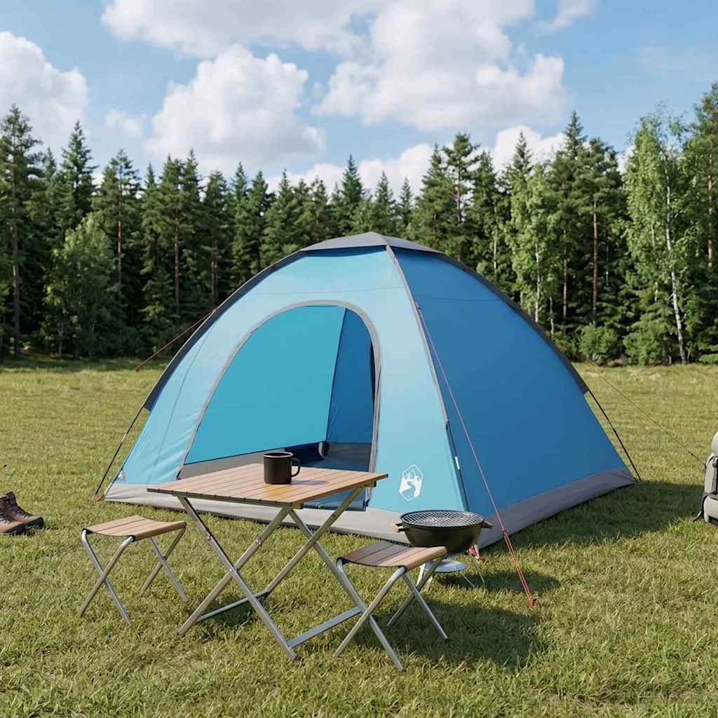 vidaXL Kamperen tent met dak met luchtopening Groen 190 x 140 x 105 cm