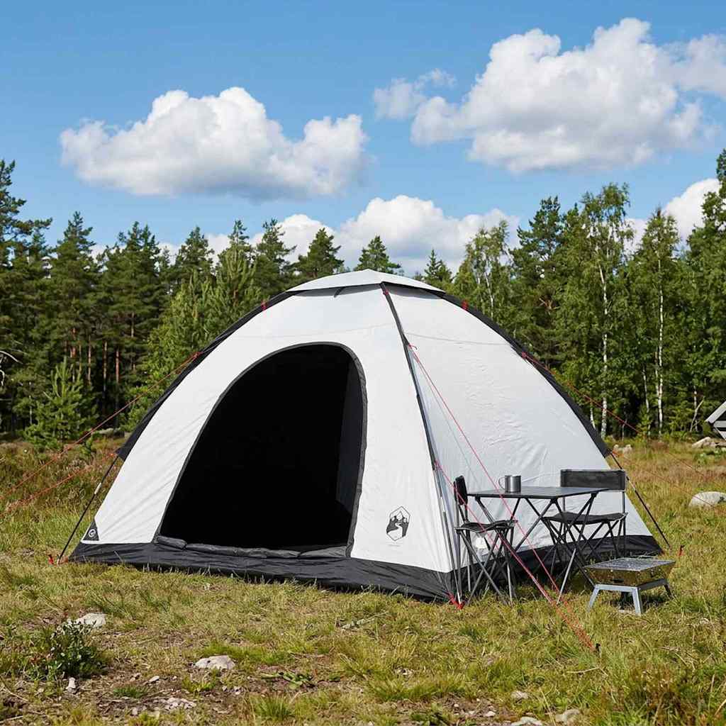 vidaXL Kamperen tent met dak met luchtopening Groen 190 x 140 x 105 cm