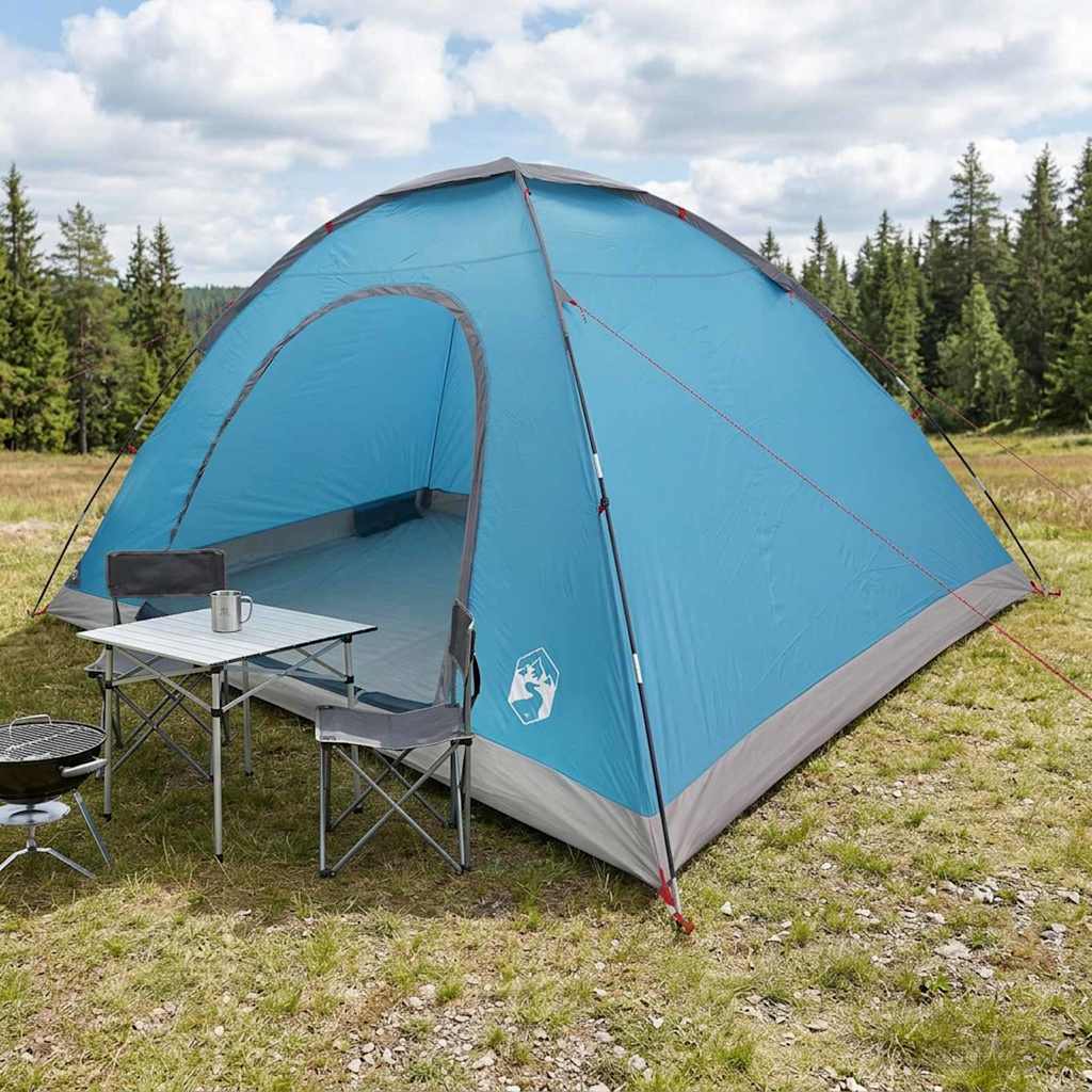 vidaXL Kamperen tent met dak met luchtopening Groen 190 x 140 x 105 cm