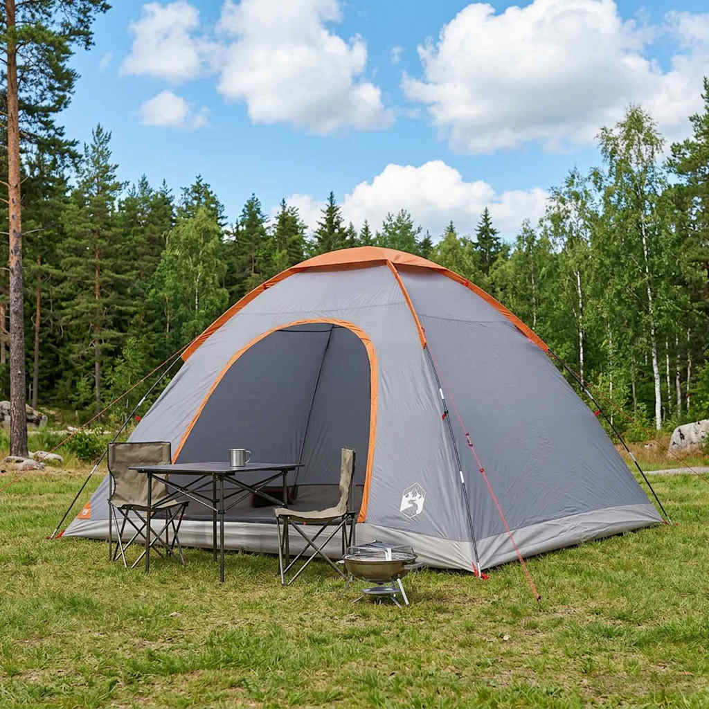 vidaXL Kamperen tent met dak met luchtopening Groen 190 x 140 x 105 cm