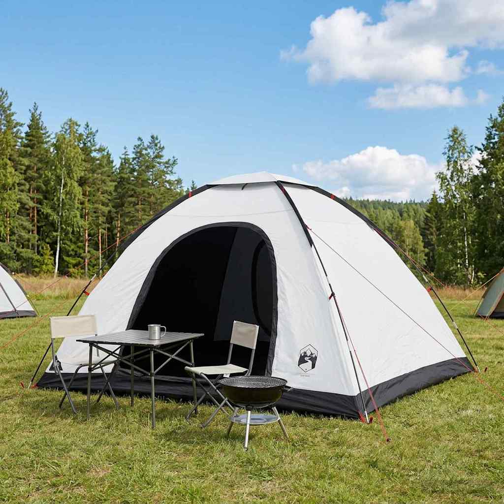 vidaXL Kamperen tent met dak met luchtopening Groen 190 x 140 x 105 cm