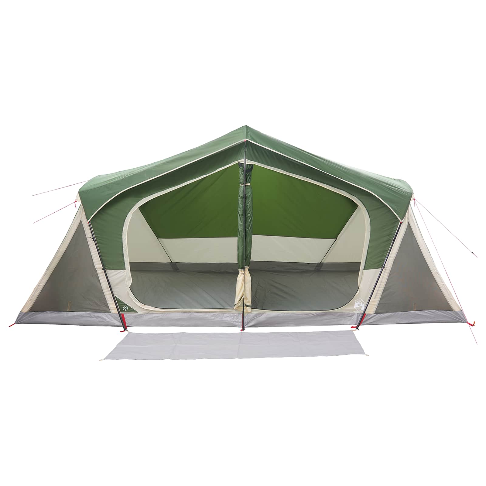 vidaXL Huisje Tent met dak Groen 480 x 273 x 205 cm Polyester en staal