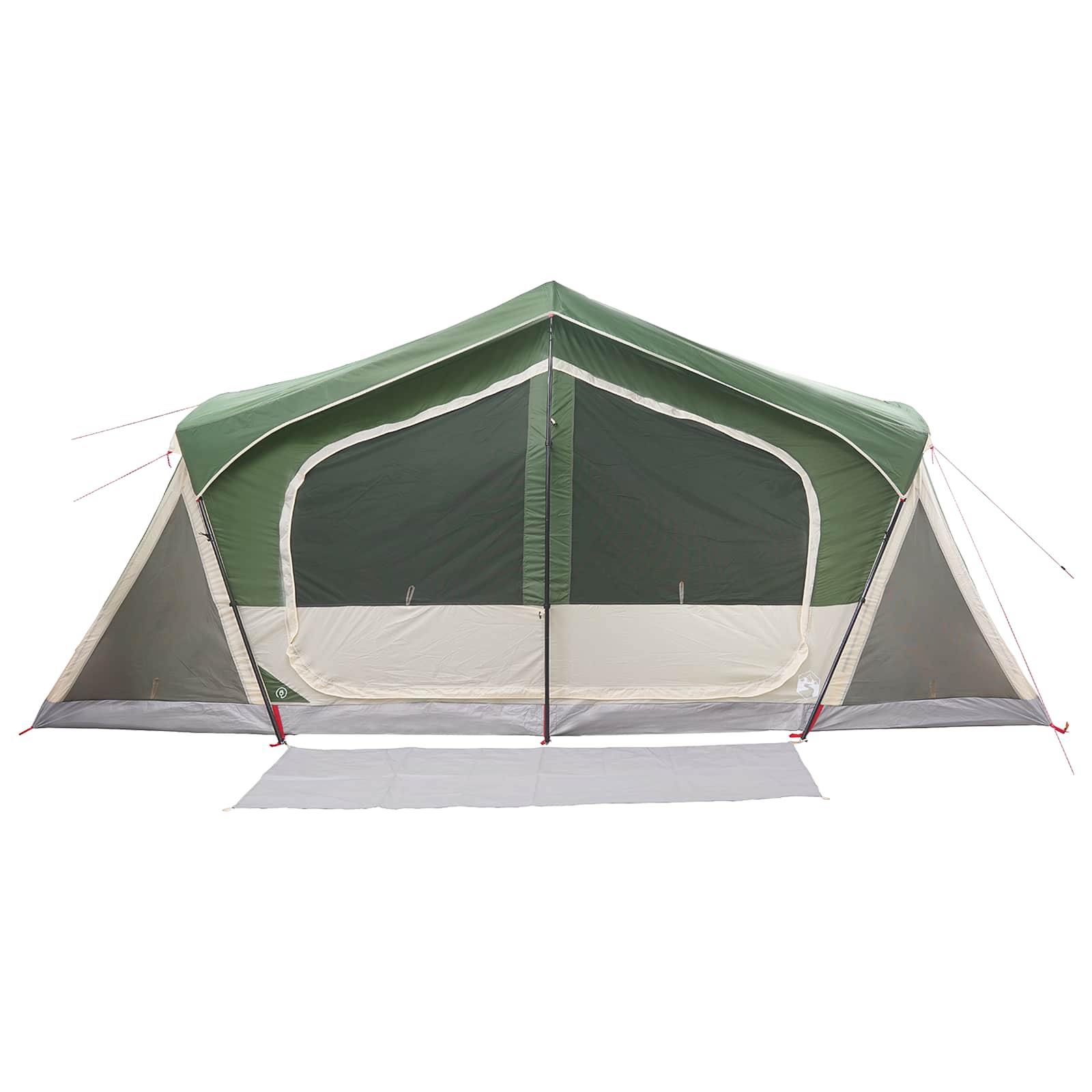 vidaXL Huisje Tent met dak Groen 480 x 273 x 205 cm Polyester en staal