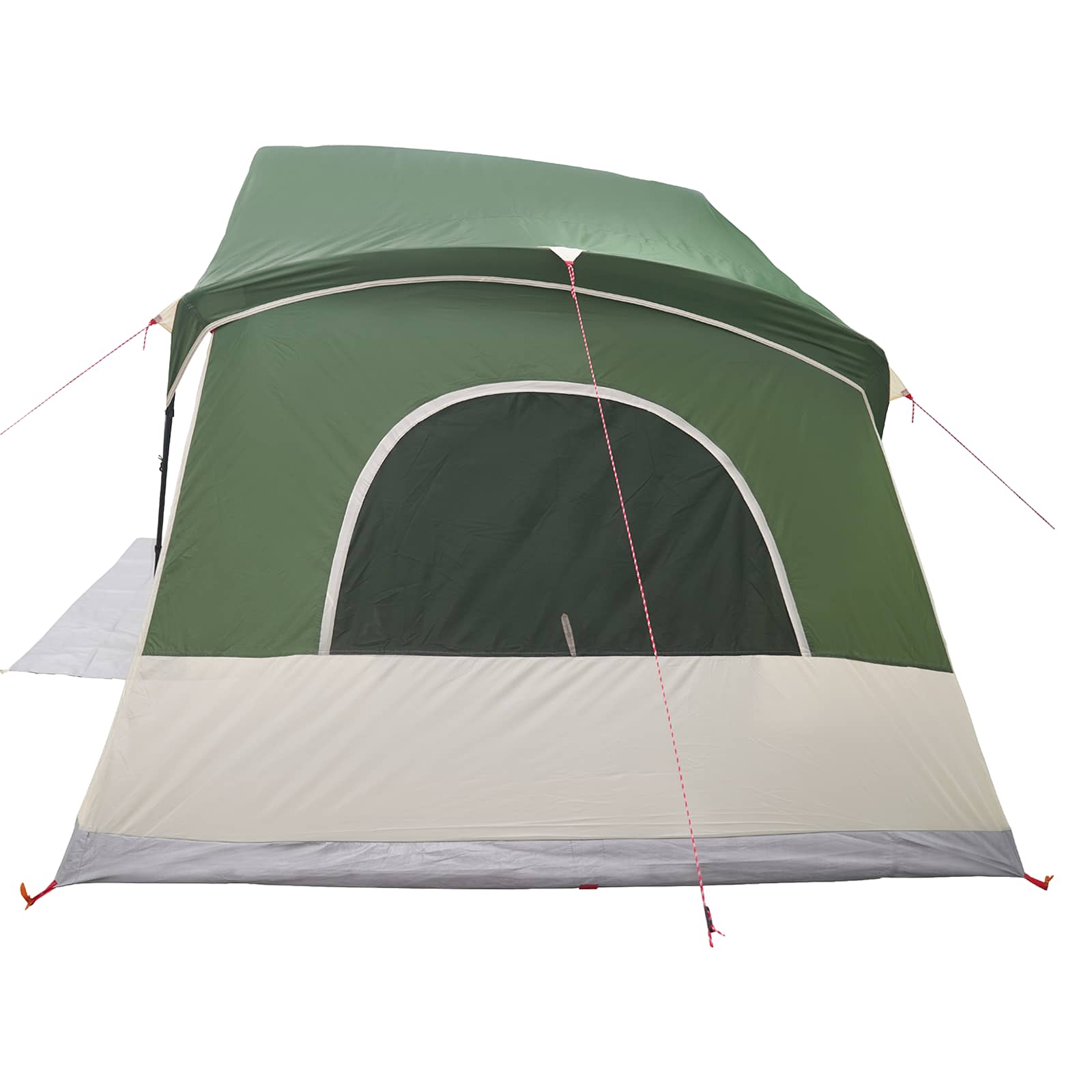 vidaXL Huisje Tent met dak Groen 480 x 273 x 205 cm Polyester en staal