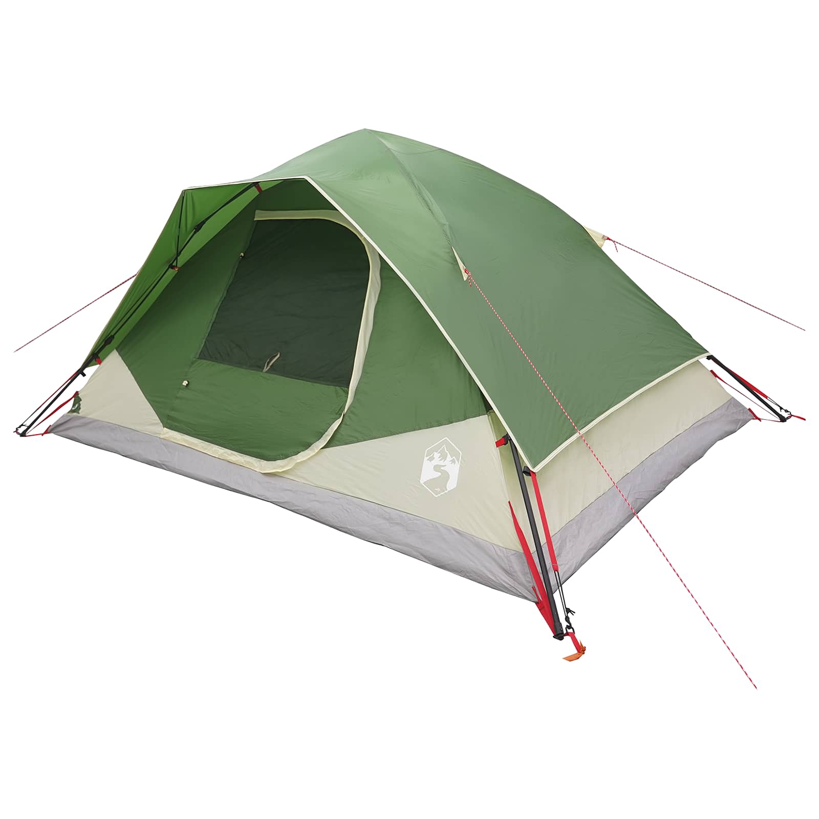 vidaXL Directe Tent Groen 305 x 215 x 140 cm Polyester en staal