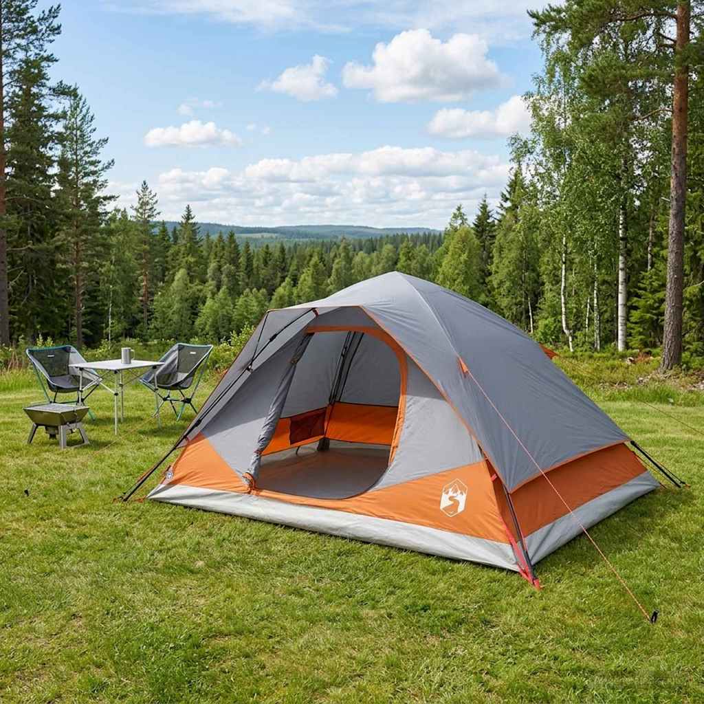 vidaXL Directe Tent Groen 305 x 215 x 140 cm Polyester en staal