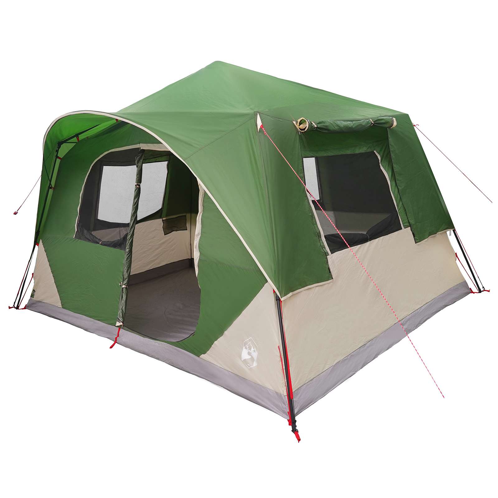 vidaXL Directe Tent Groen 365 x 380 x 200 cm Polyester en staal