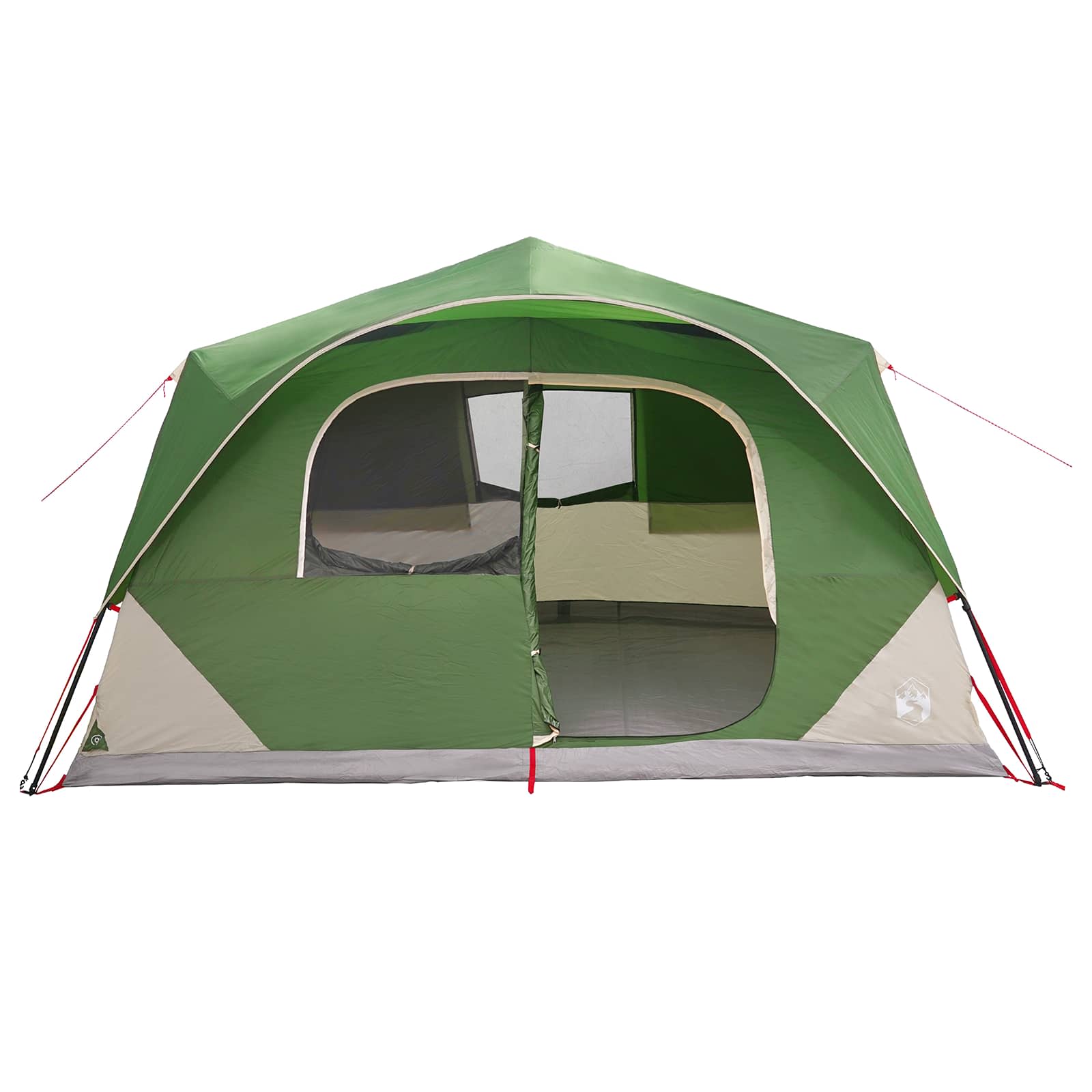 vidaXL Directe Tent Groen 365 x 380 x 200 cm Polyester en staal
