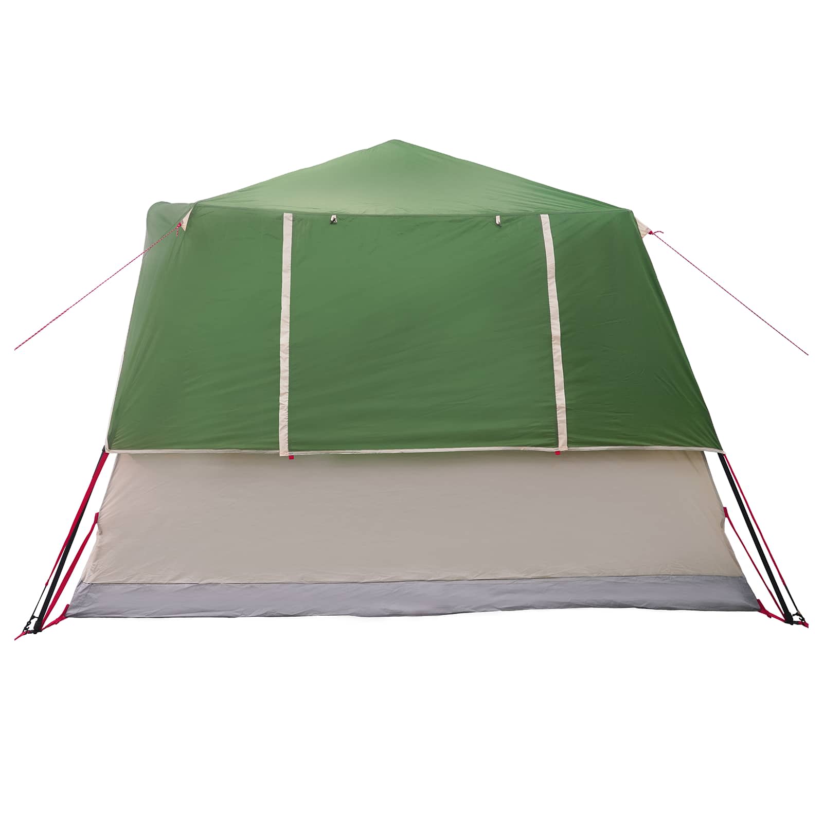 vidaXL Directe Tent Groen 365 x 380 x 200 cm Polyester en staal