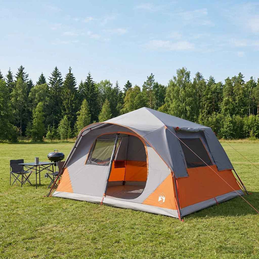 vidaXL Directe Tent Groen 365 x 380 x 200 cm Polyester en staal