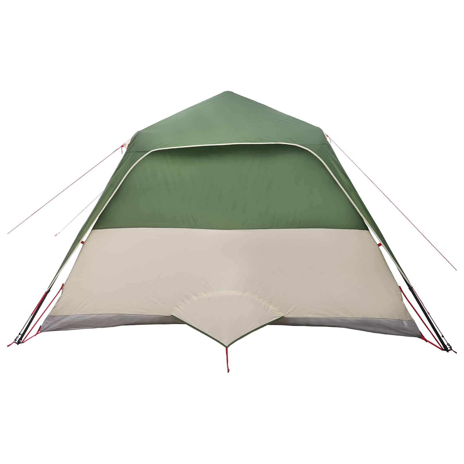 vidaXL Gezinstent met dak Groen 305 x 275 x 190 cm Polyester en staal