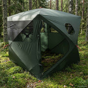 vidaXL Jacht Tent Legergroen 143 x 143 x 165 cm Polyester en staal