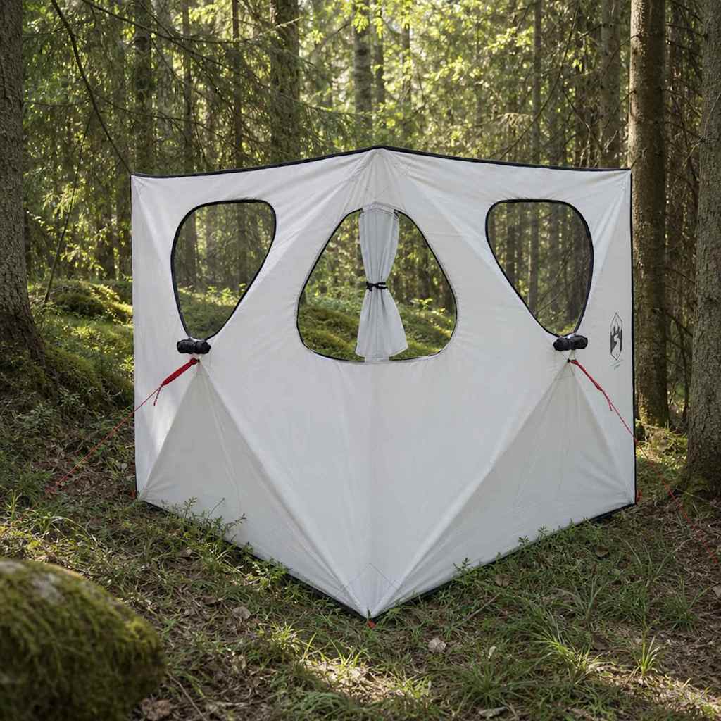 vidaXL Jacht Tent Legergroen 145 x 145 x 150 cm Polyester en staal