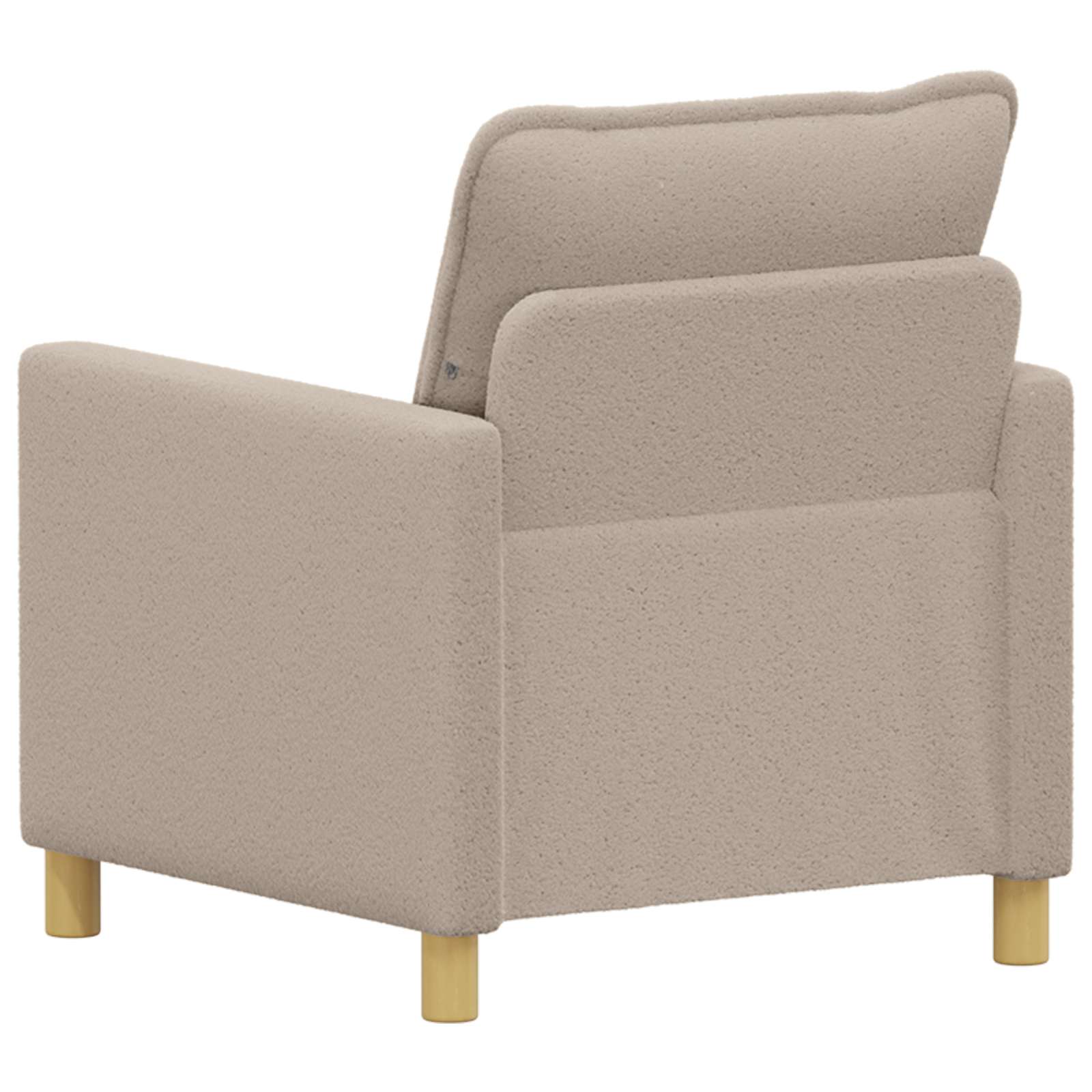 vidaXL Bank Lichtgrijs 76 x 81 x 87,5 cm Stof
