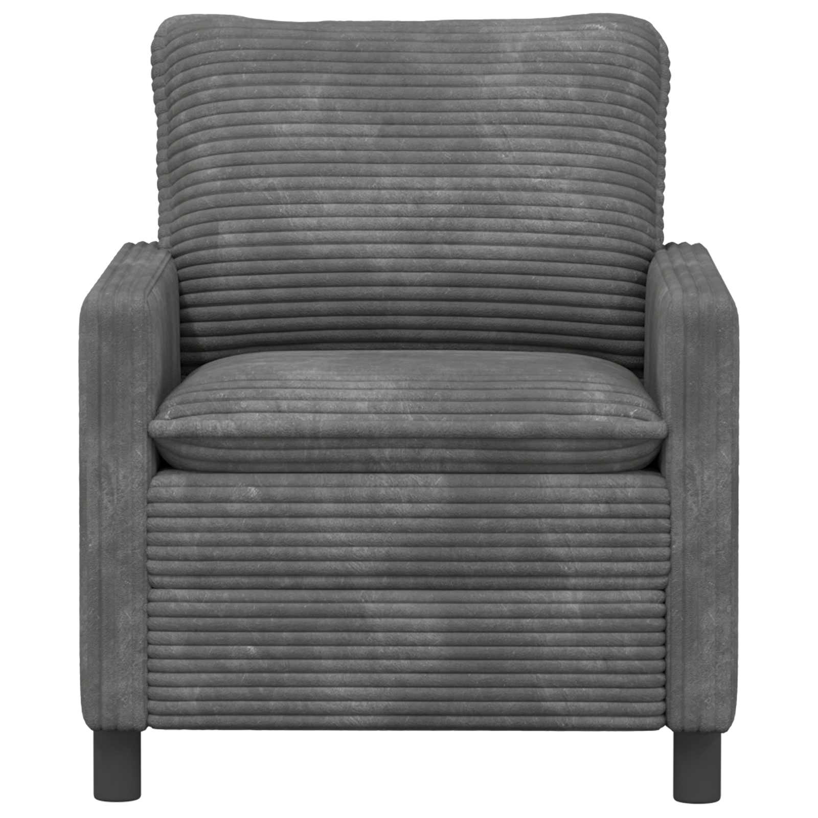 vidaXL Bank Lichtgrijs 76 x 81 x 87,5 cm Polyester