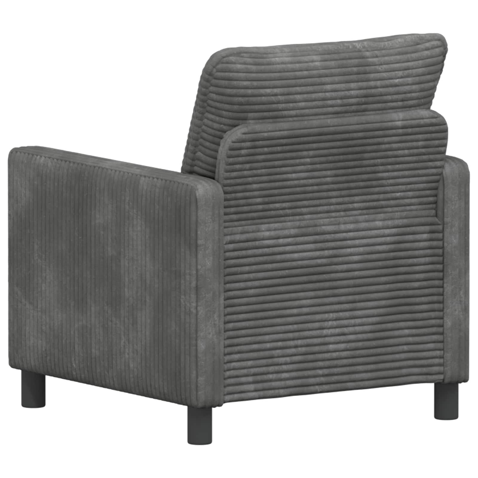 vidaXL Bank Lichtgrijs 76 x 81 x 87,5 cm Polyester