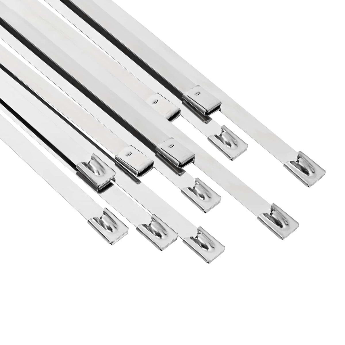 vidaXL Kabelbinders 250 st 7,9 x 800 mm Zwart