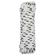 vidaXL Boottouw 6 m 1 Wit en zwart Polyester