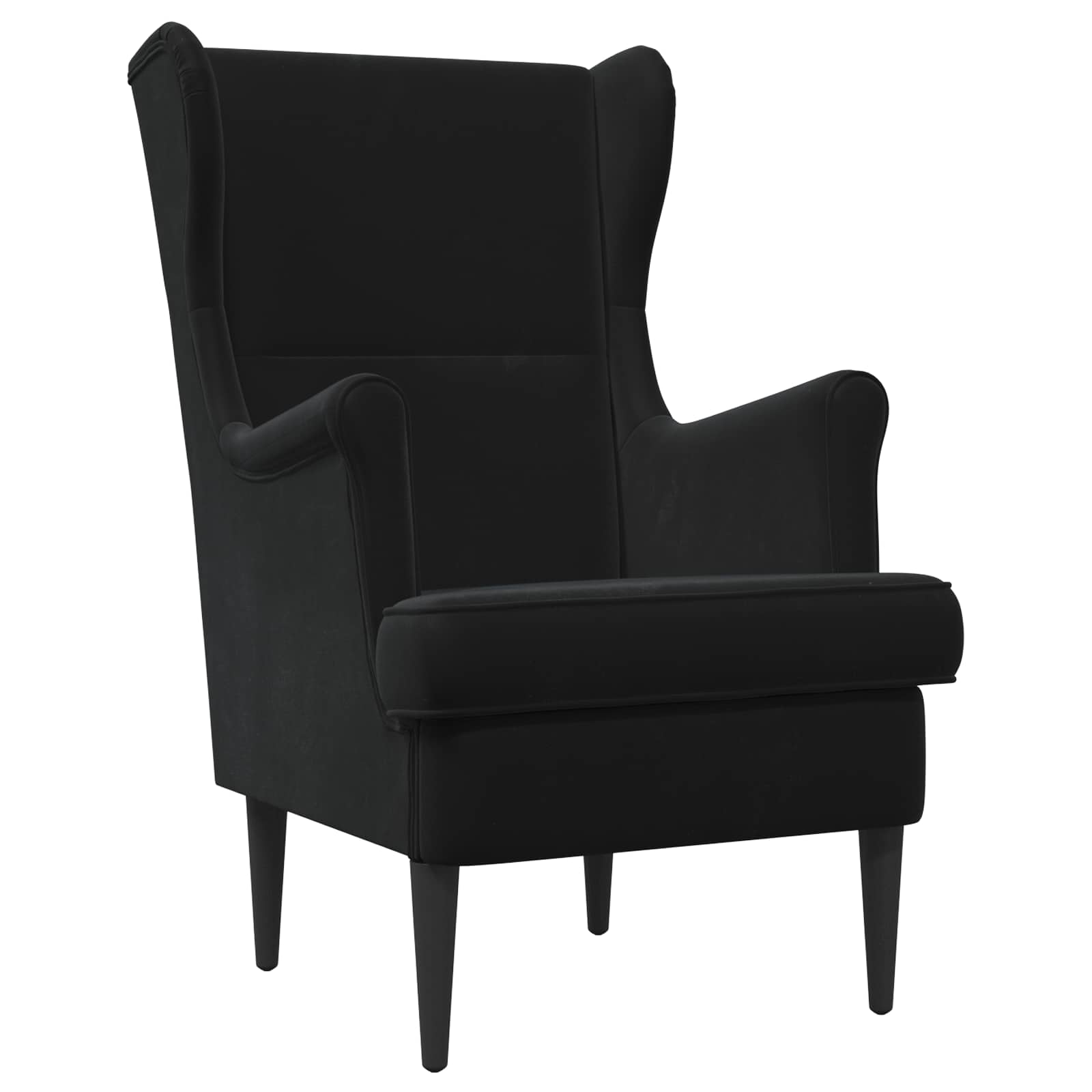 vidaXL Fauteuil Lichtgrijs Fluweel