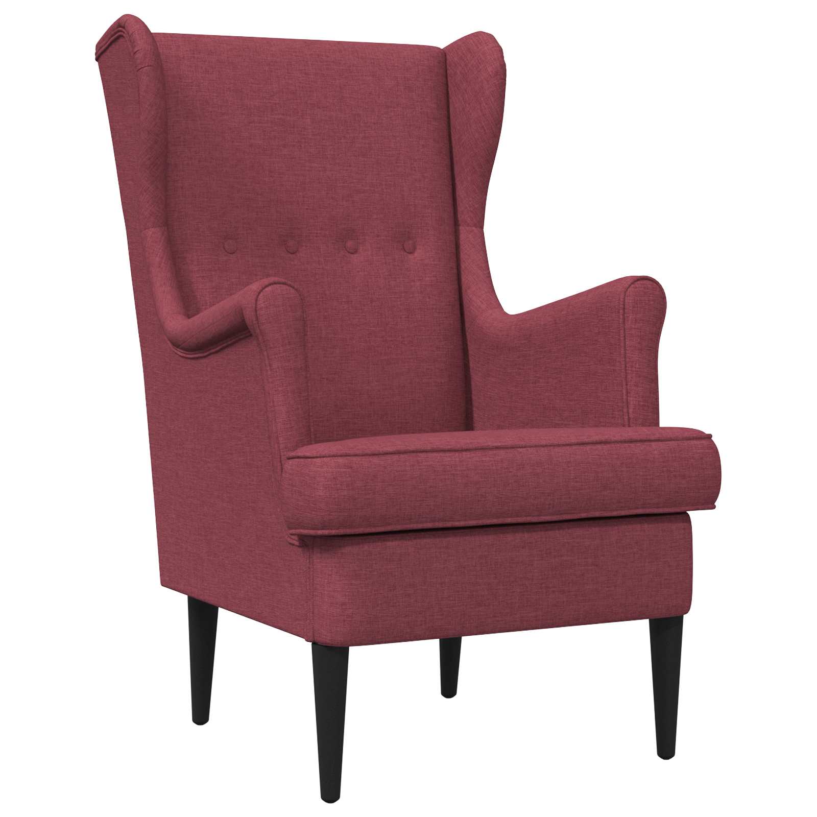 vidaXL Fauteuil Lichtgrijs Stof