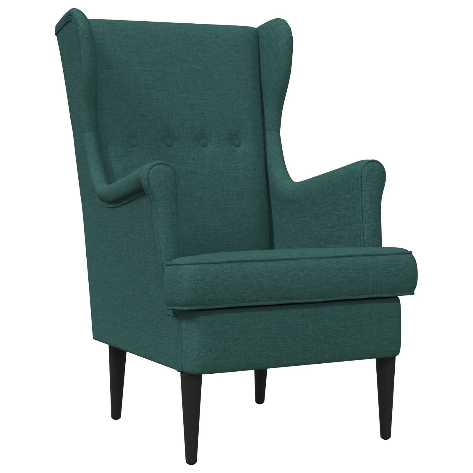 vidaXL Fauteuil Lichtgrijs Stof