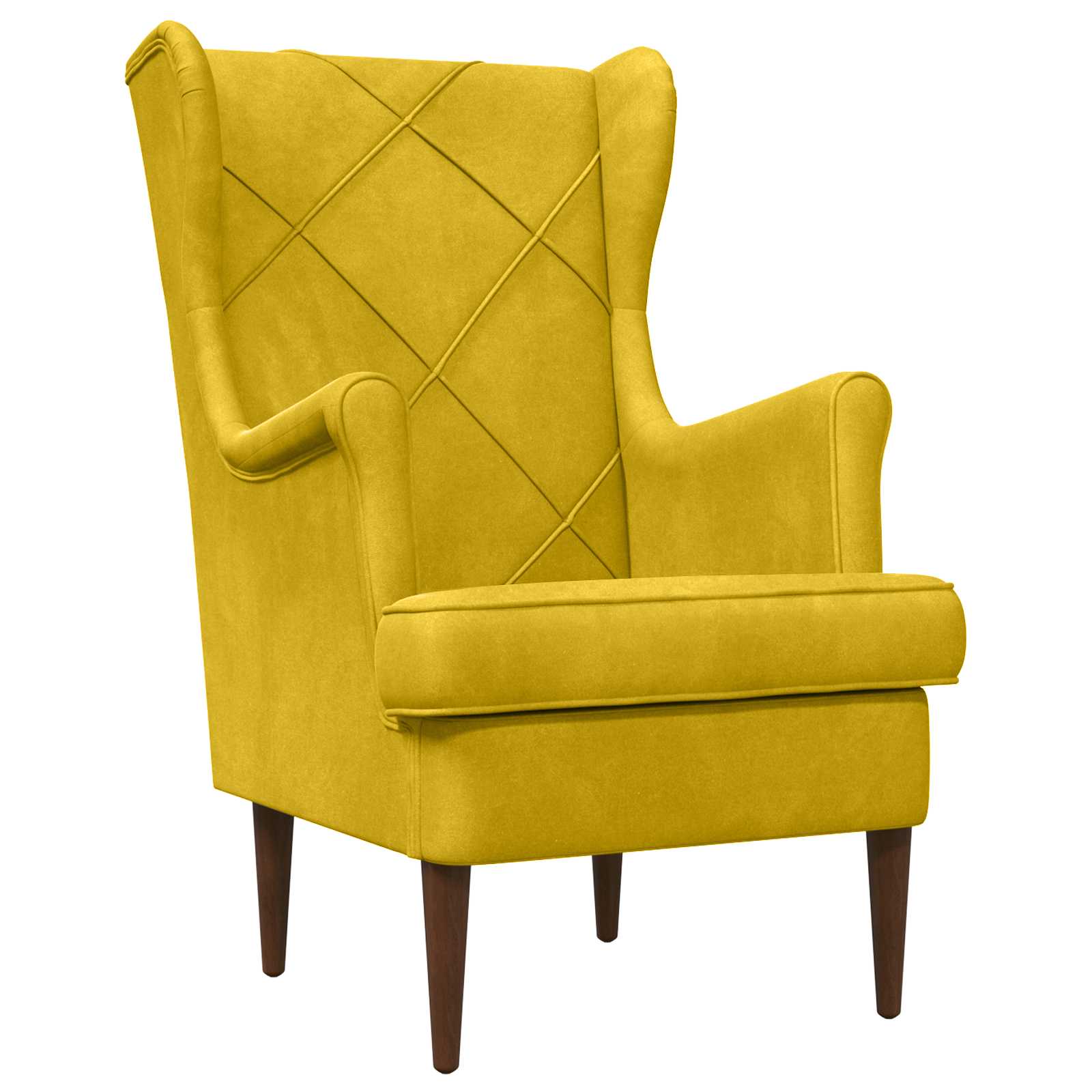 vidaXL Fauteuil Lichtgrijs Fluweel