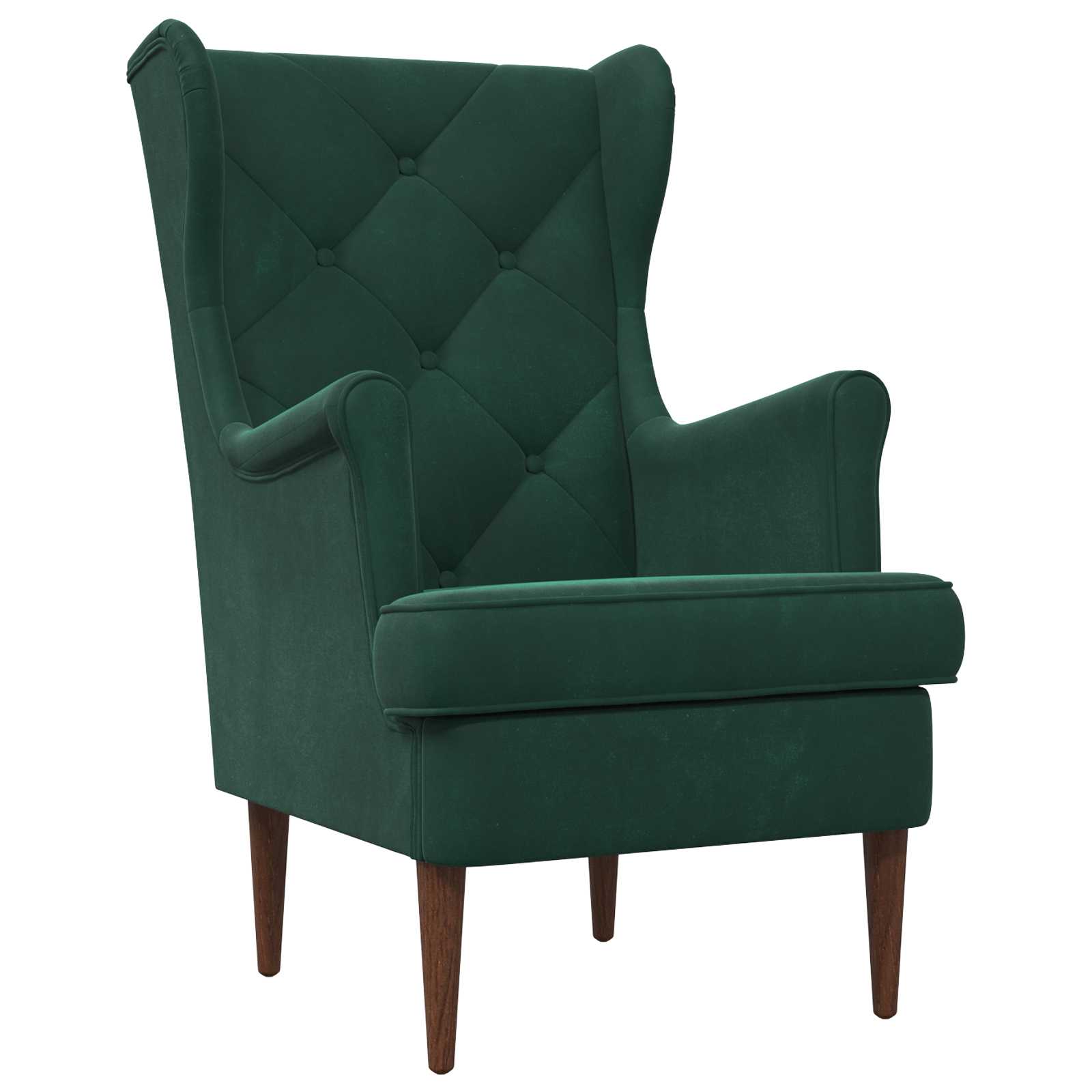 vidaXL Fauteuil Lichtgrijs Fluweel