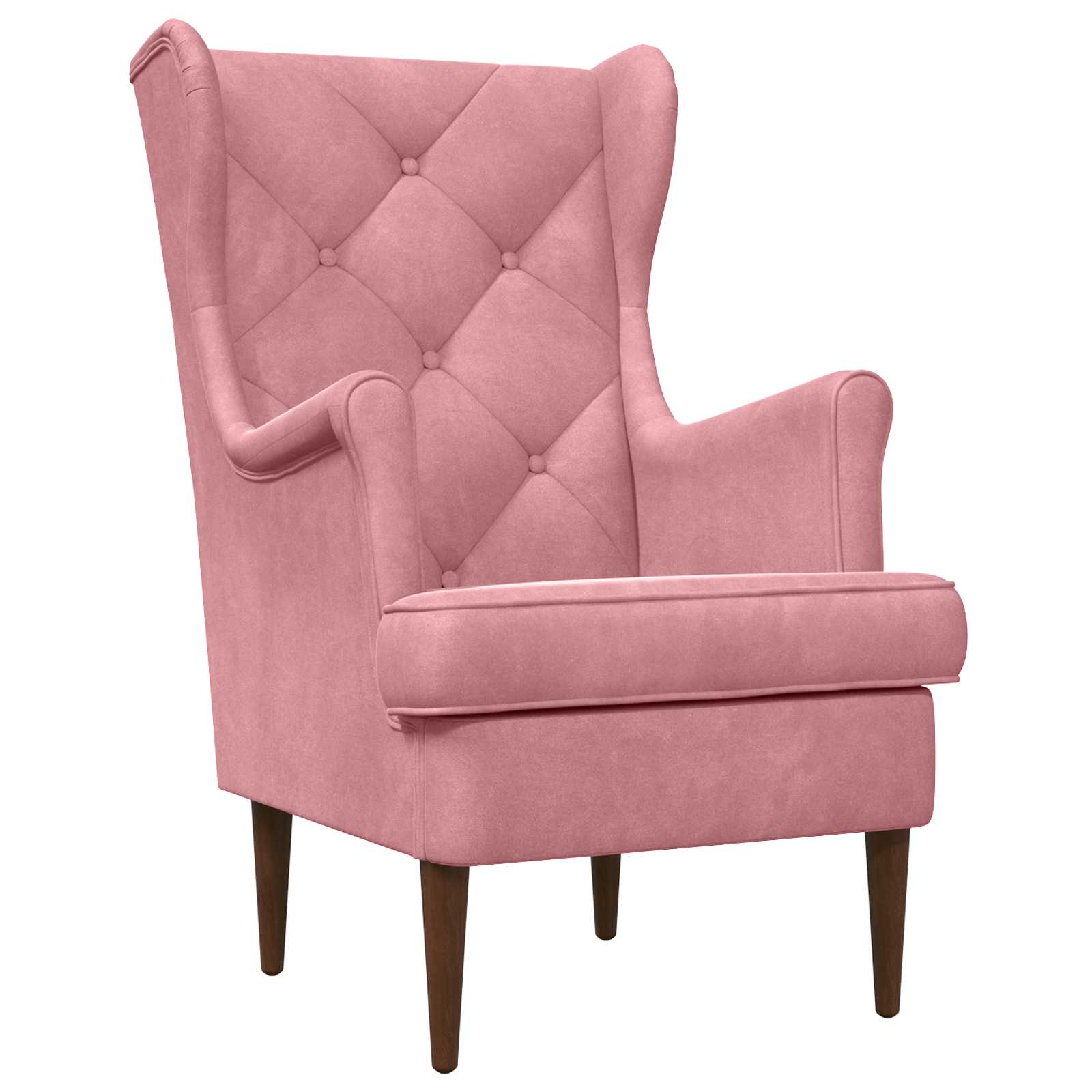vidaXL Fauteuil Lichtgrijs Fluweel