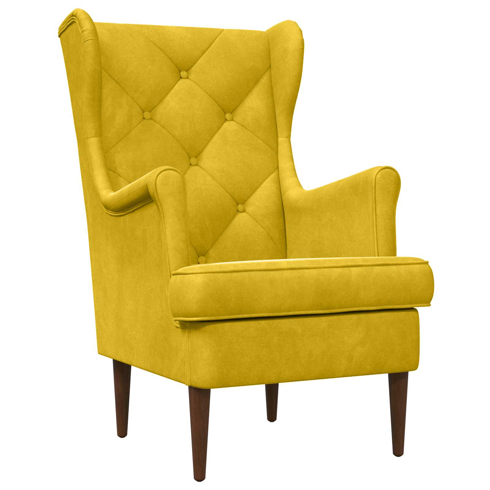 vidaXL Fauteuil Lichtgrijs Fluweel