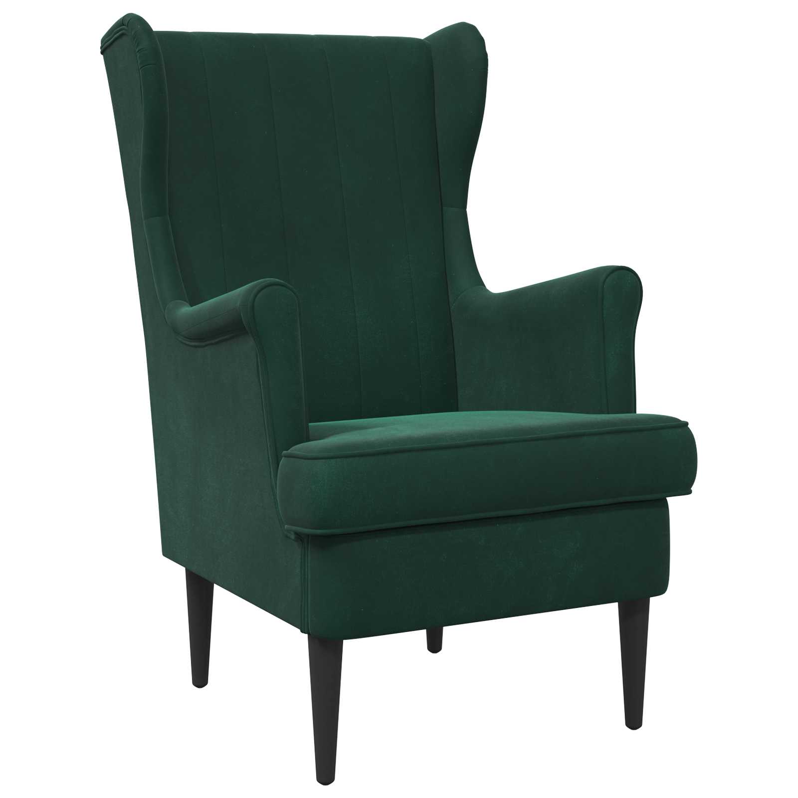 vidaXL Fauteuil Lichtgrijs Fluweel