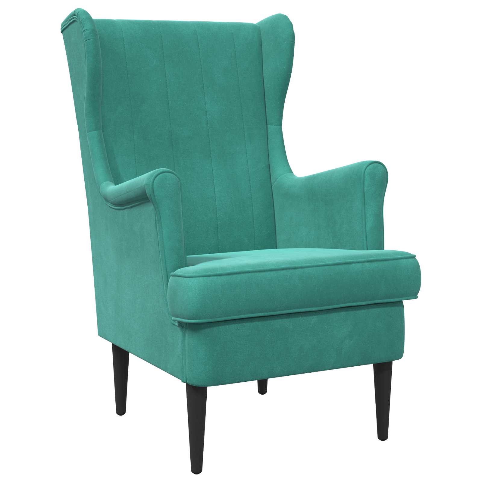 vidaXL Fauteuil Lichtgrijs Fluweel