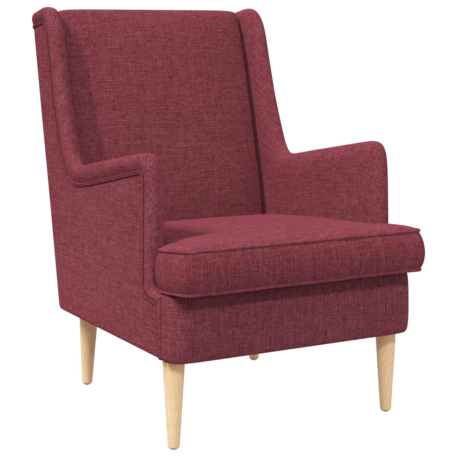 vidaXL Fauteuil Lichtgrijs Stof