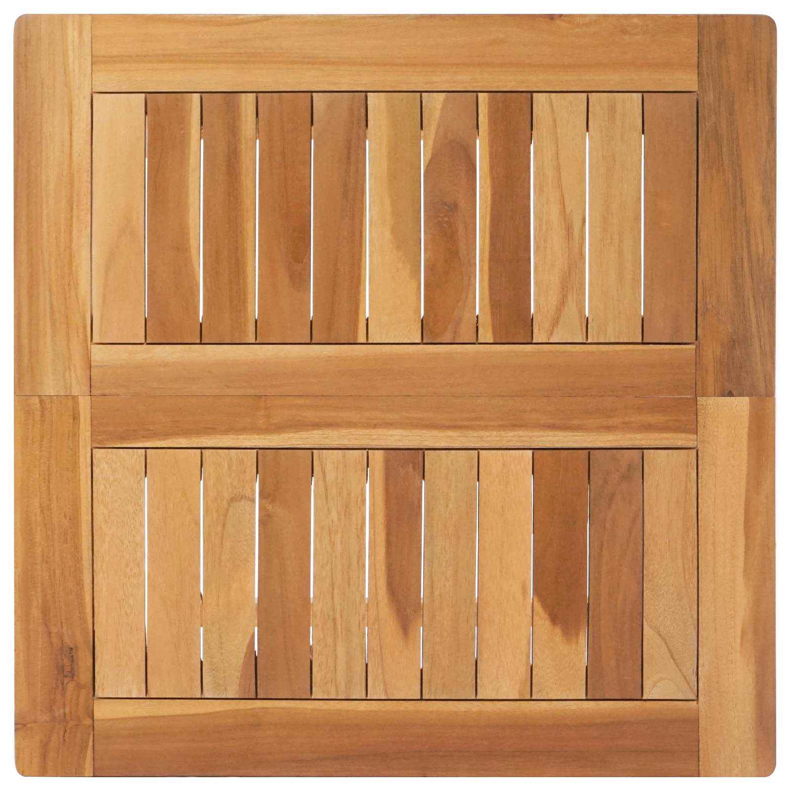 vidaXL Bartafel Naturel 150 x 75 x 105 cm Massief Teakhout