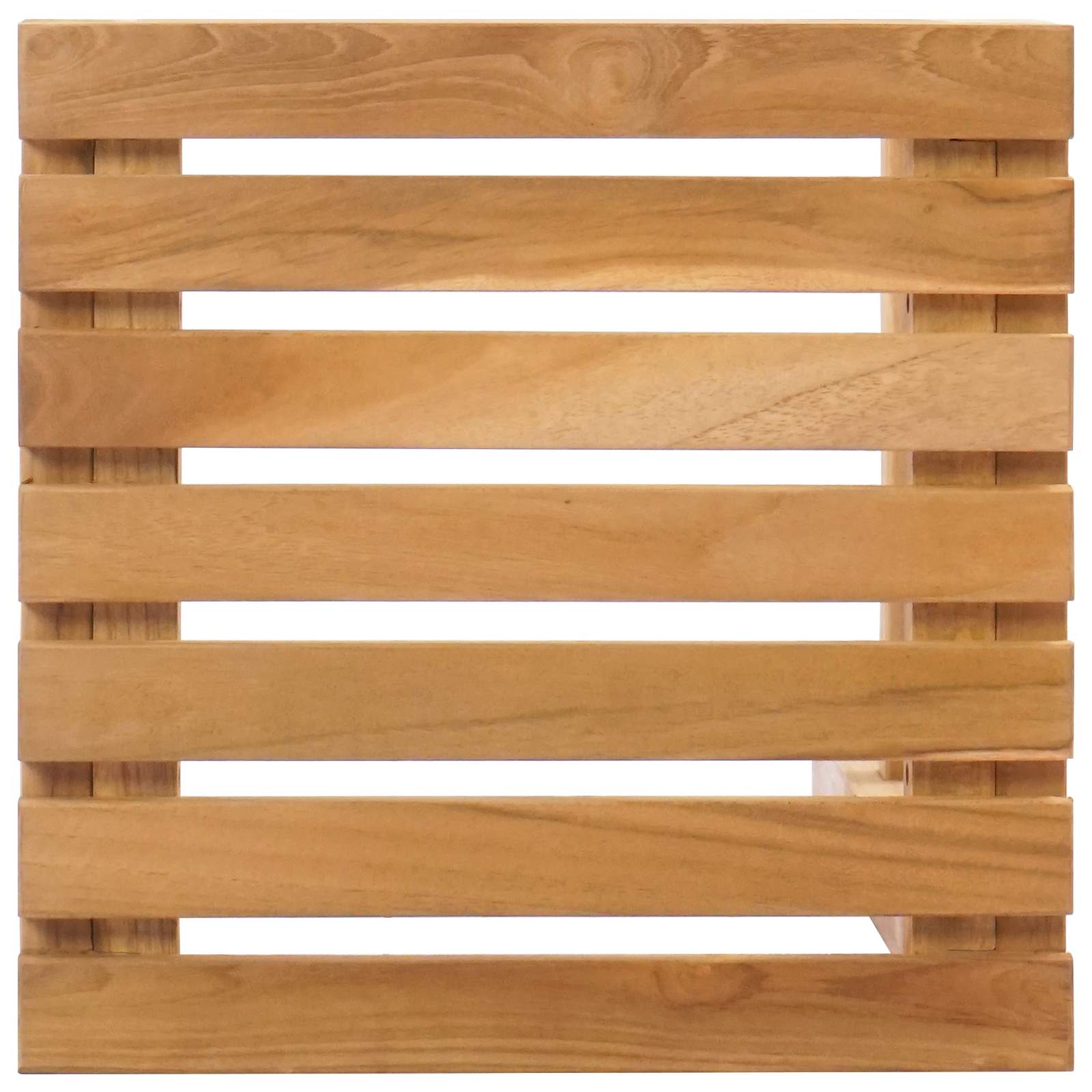 vidaXL Barkruk 2 pcs Onbehandeld 35 x 45 x 110 cm Massief Teakhout