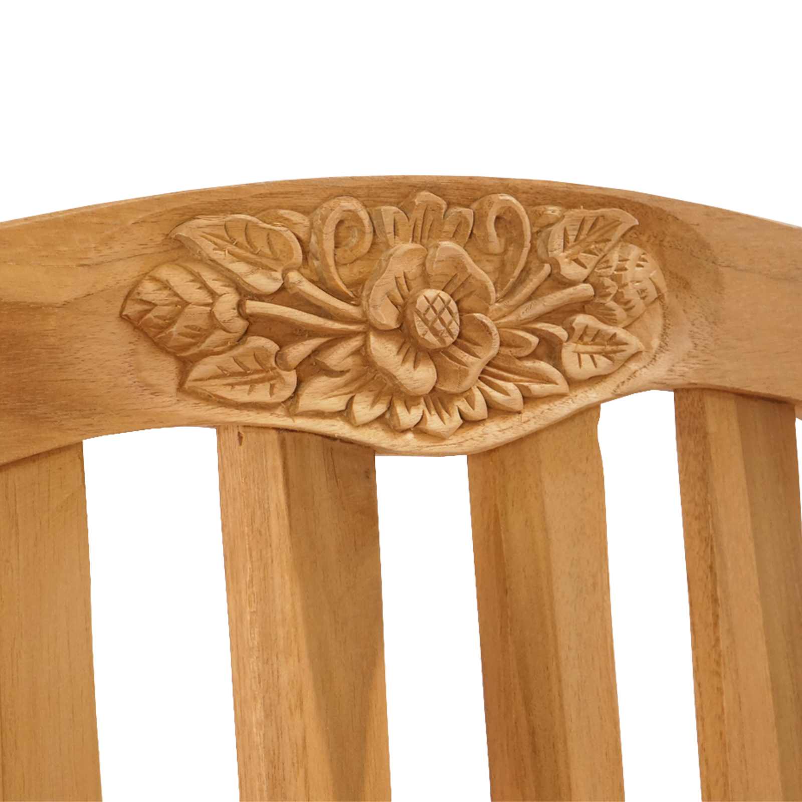 vidaXL Stoelen met rozenmotief 2 stuks Naturel 58 x 60 x 90 cm