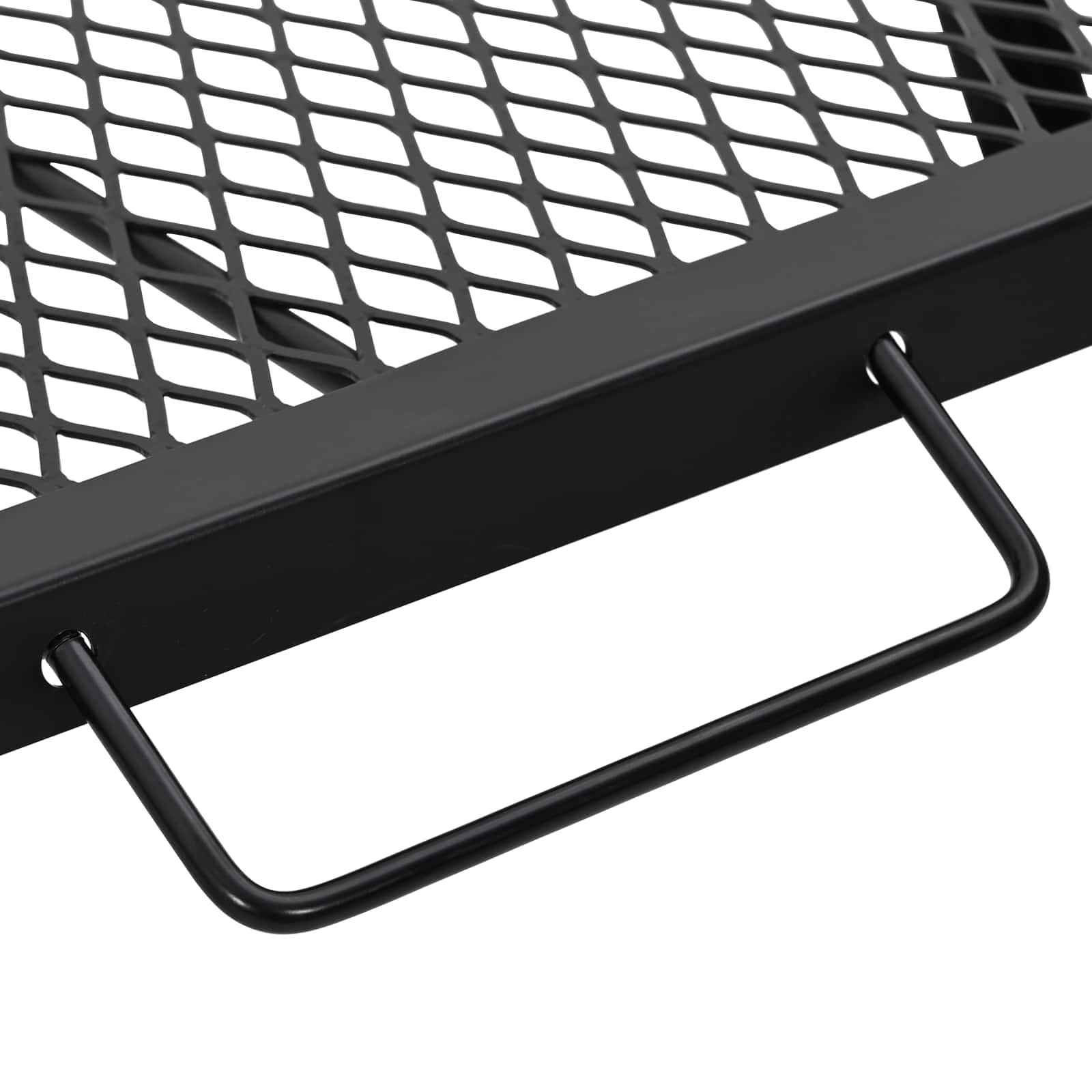 vidaXL Opvouwbare Camping Grill Zwart 58 x 31 x 2 cm Legeringen Staal