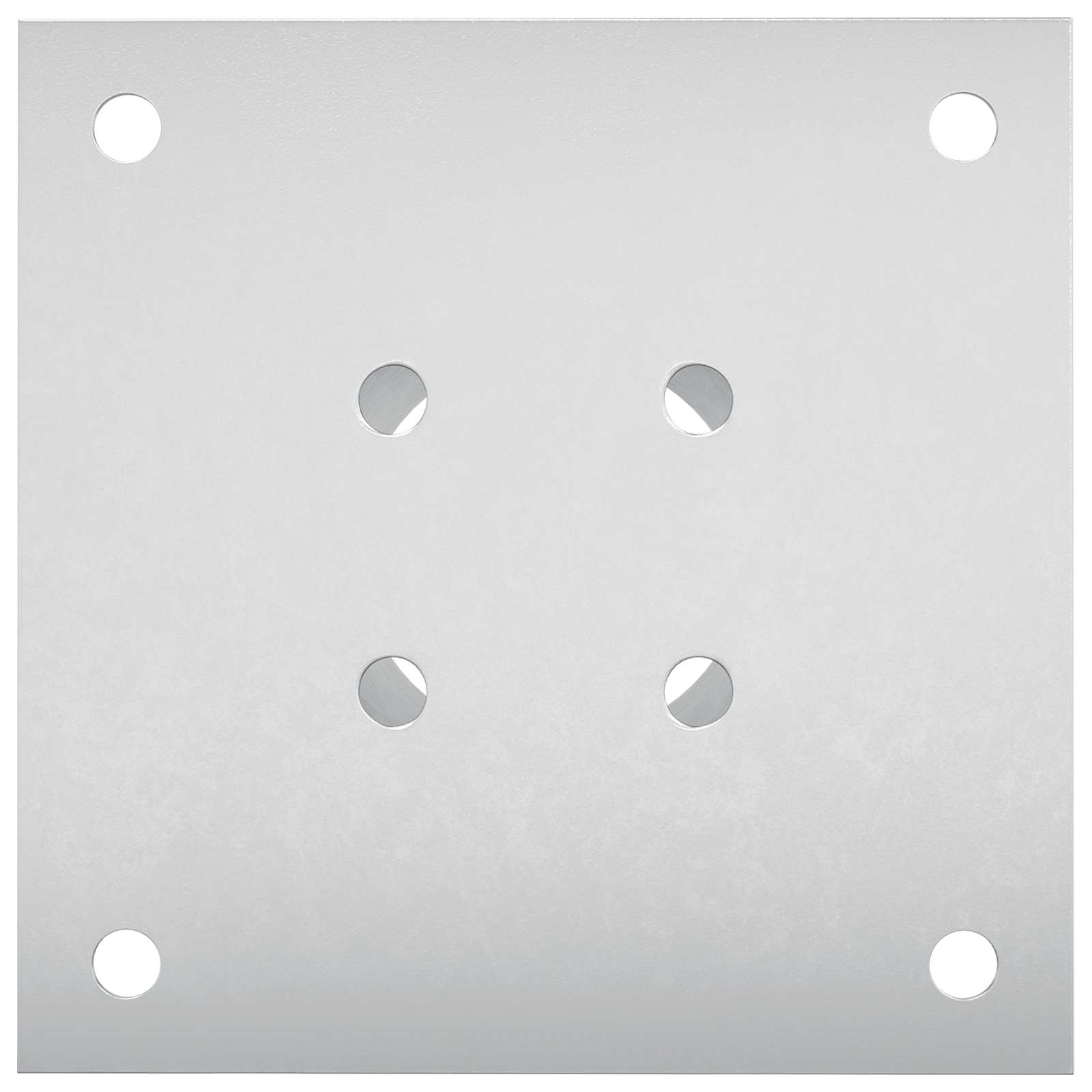 vidaXL Ronde grondanker 4 pcs Zilverkleurig 15 x 15 x 15 cm Metaal