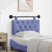 vidaXL Hangend Hoofdeinde Jeans Blauw 90 x 55 x 7 cm Stof