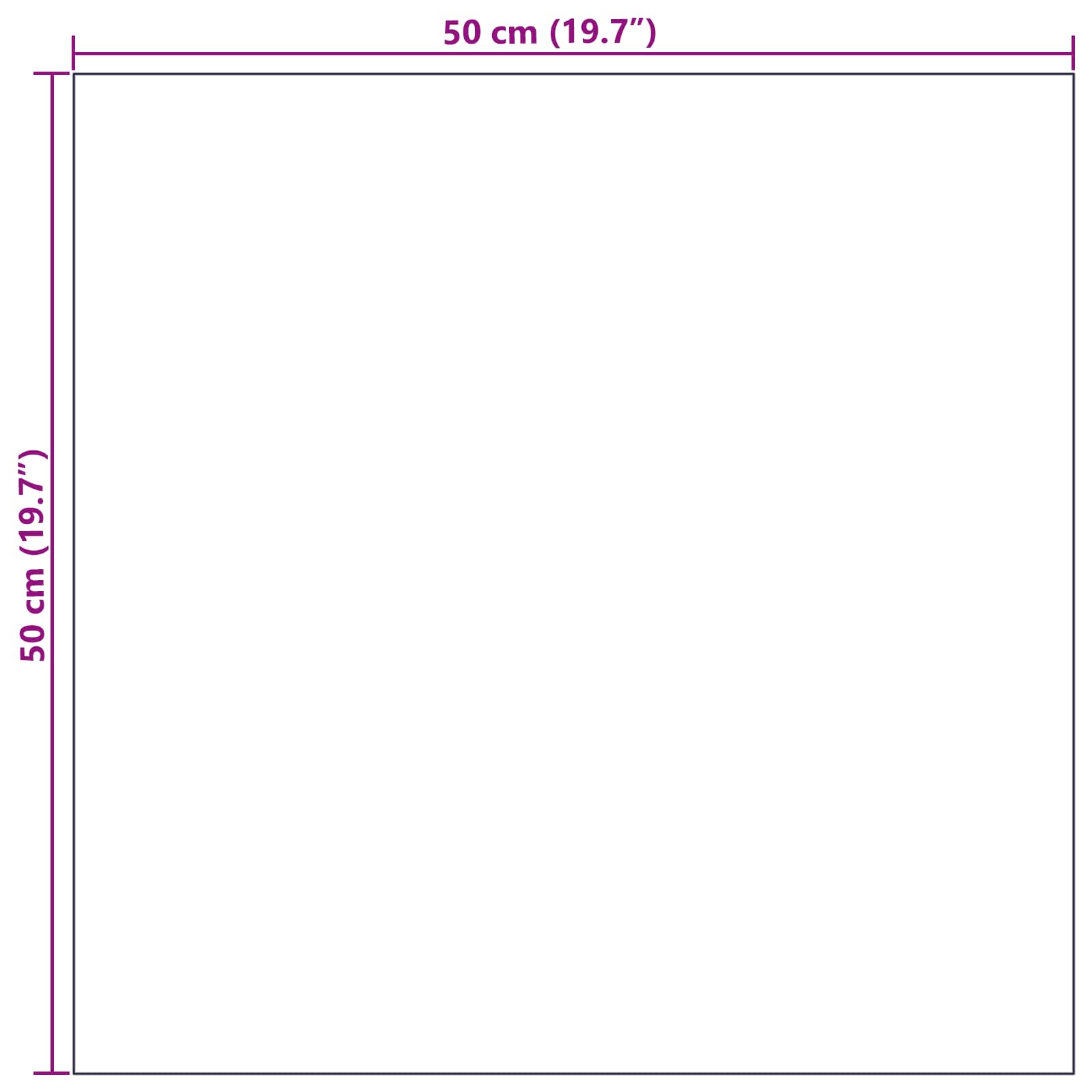 vidaXL Vloertegel Lichtgrijs met Streep 50 x 50 cm 4 pcs PP en Bitumen