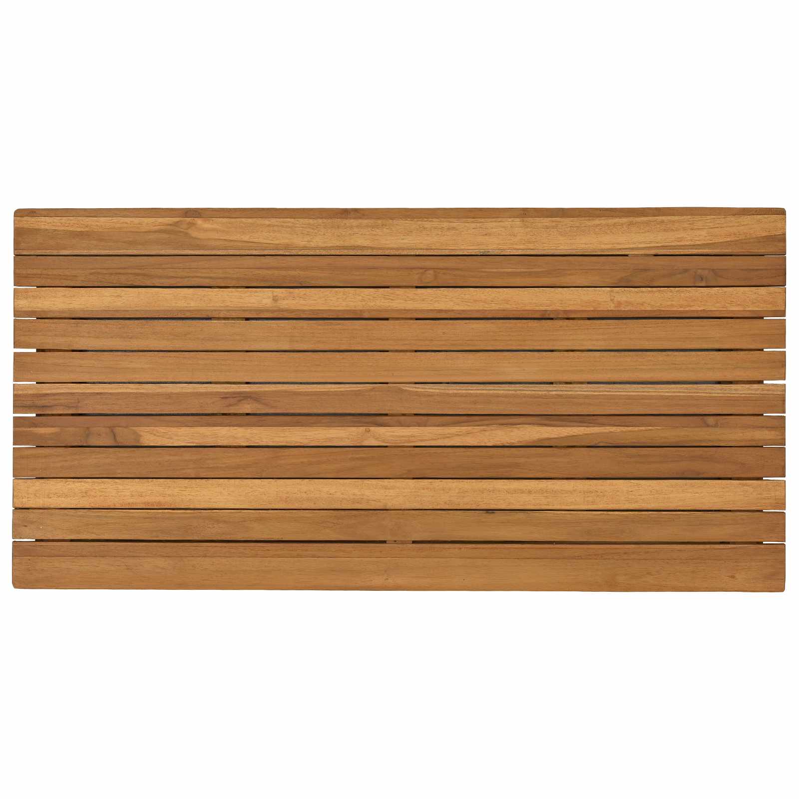 vidaXL Tafelblad 80 x 40 x 3,5 cm Rechthoekig Massief Teakhout Naturel