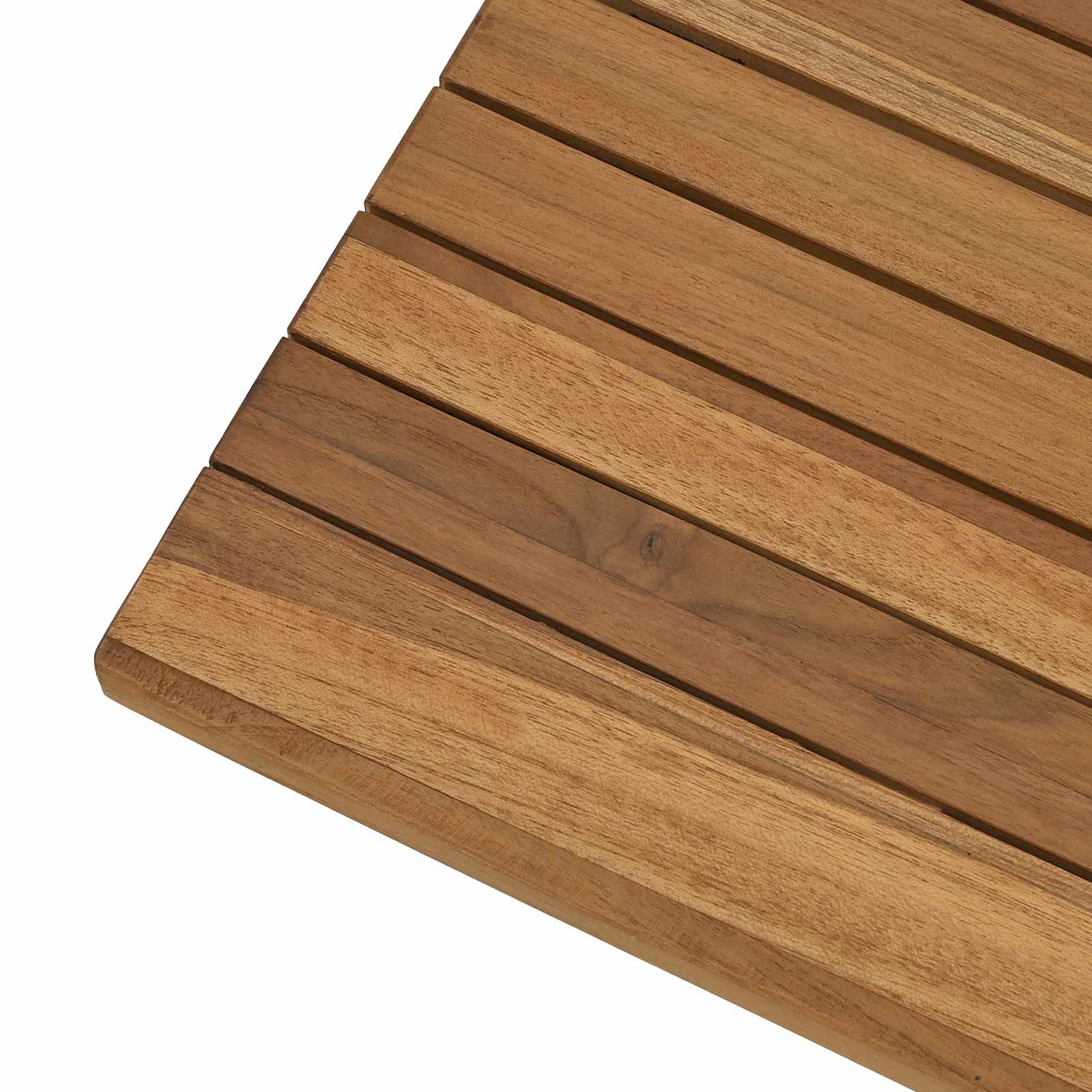 vidaXL Tafelblad 80 x 40 x 3,5 cm Rechthoekig Massief Teakhout Naturel